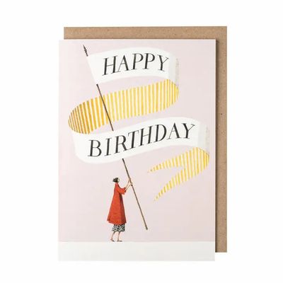 Happy Birthday Lady Card
