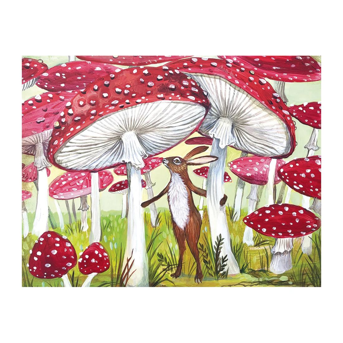 Mushroom Garden Card