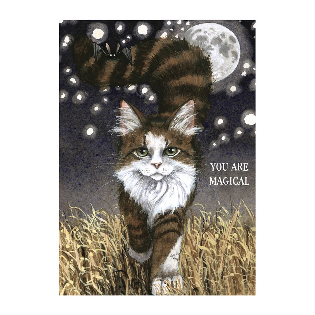 Magical Cat Card