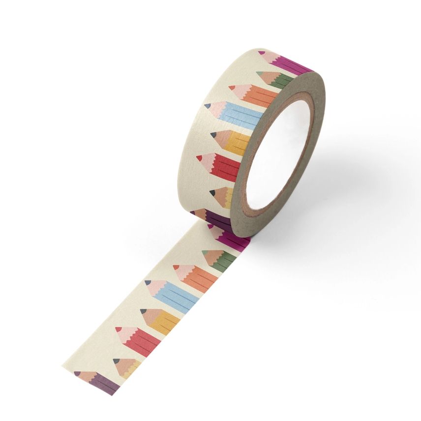 Pencil Pattern Washi Tape