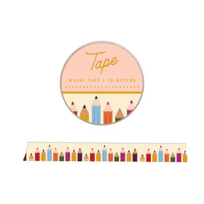 Pencil Pattern Washi Tape