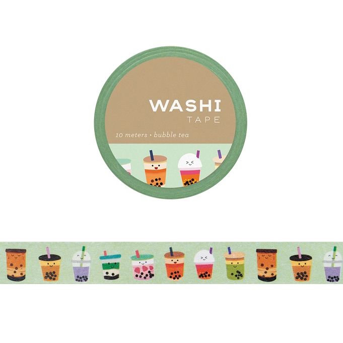 Bubble Tea Washi Tape