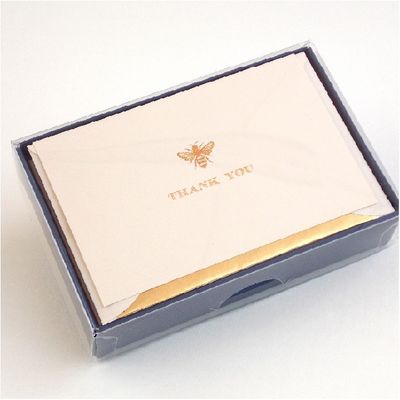 Honey Bee Thank You Cards (box of 10)