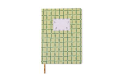 Tulip Jumbo Journal - Green Lattice