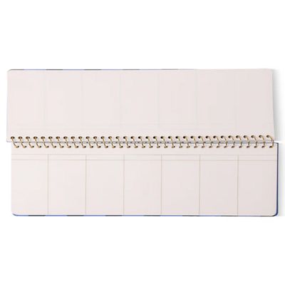 Color Block Weekly Planner Pad - Blue &amp; Navy