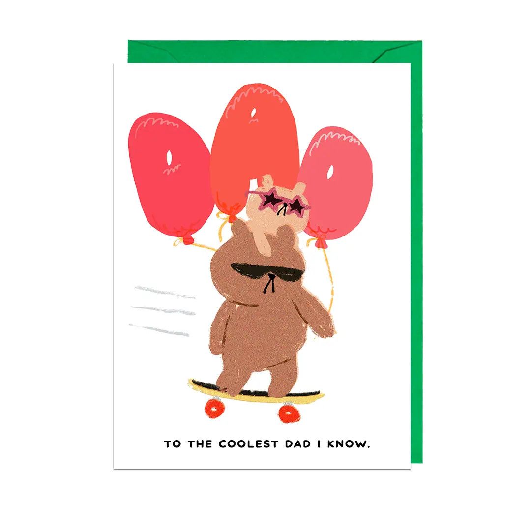 Coolest Dad Father's Day Card