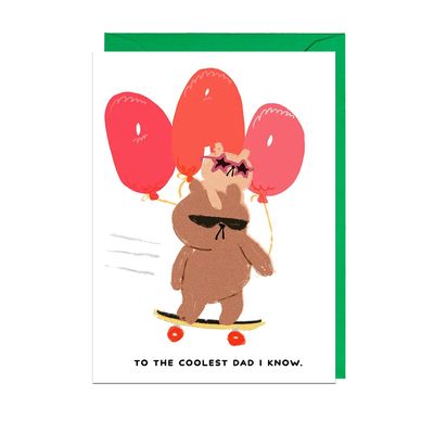 Coolest Dad Father's Day Card
