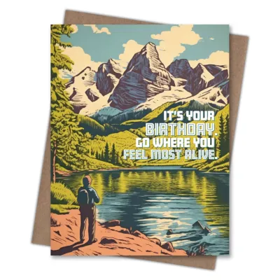 Most Alive Birthday Card