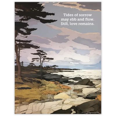Tide Sympathy Card