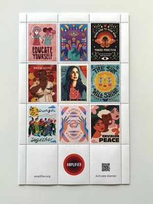 Amplifier Foundation Ar Lick &amp; Stick Benefit Stamps