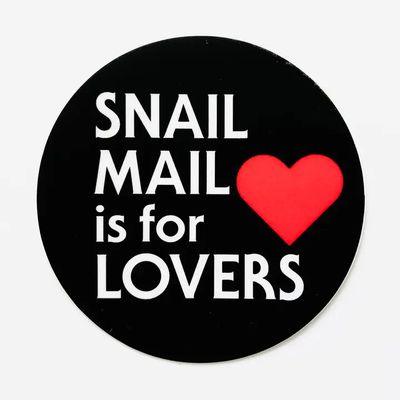 Snail Mail Is For Lovers ❤️ Sticker