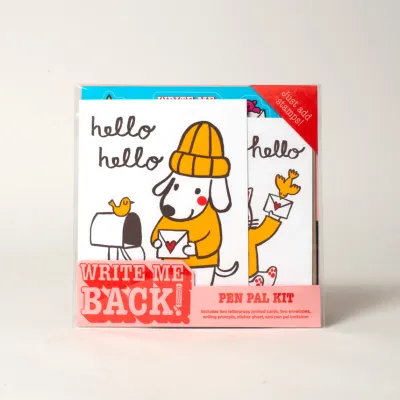 Bff Dog &amp; Cat Letter Writing Write Me Back Pen Pal Kit