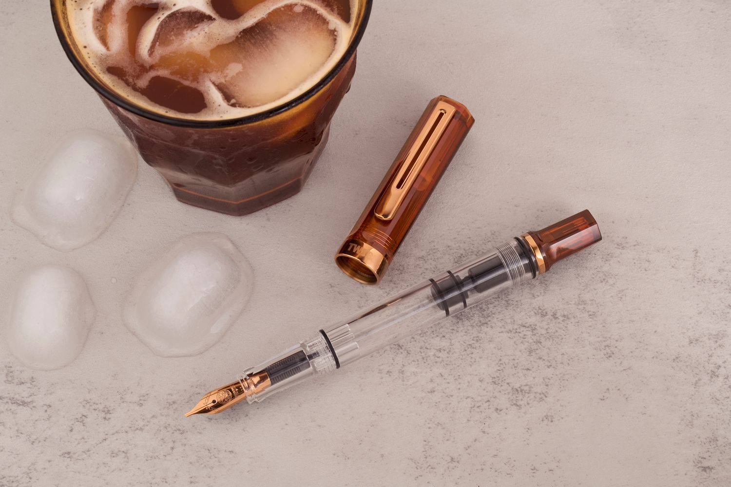 TWSBI ECO Root Beer with Bronze Fountain Pen