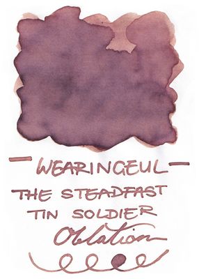 Wearingeul The Steadfast Tin Soldier (by Hans Christian Andersen) Bottled Ink (30ml)
