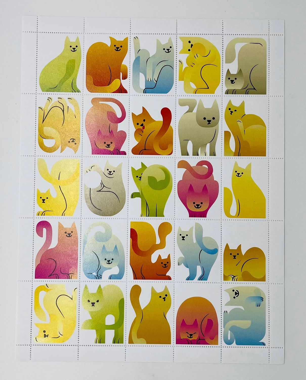 Cool Cats Stamps