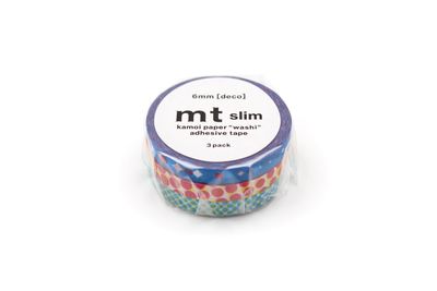 mt Slim Deco Moire Washi Tapes (set of 3)