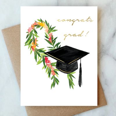 Lei Graduation Card
