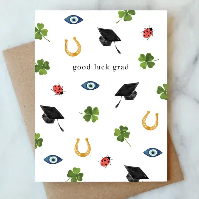 Lucky Graduation Card