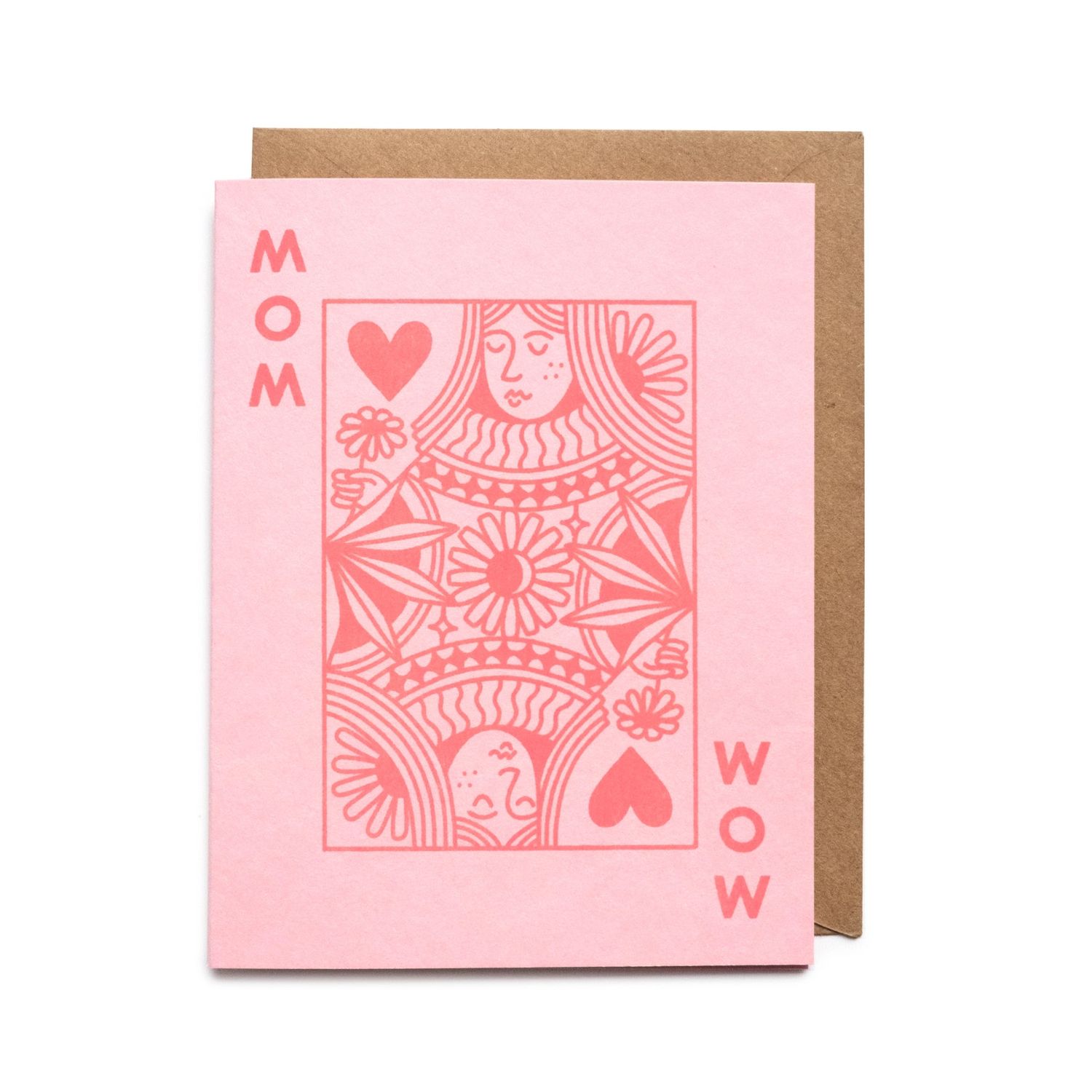 Mom Queen Riso Card