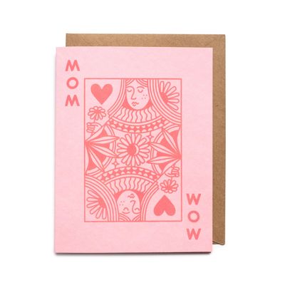 Mom Queen Riso Card