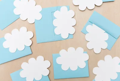 Cloud Shape Notecards (set of 8)