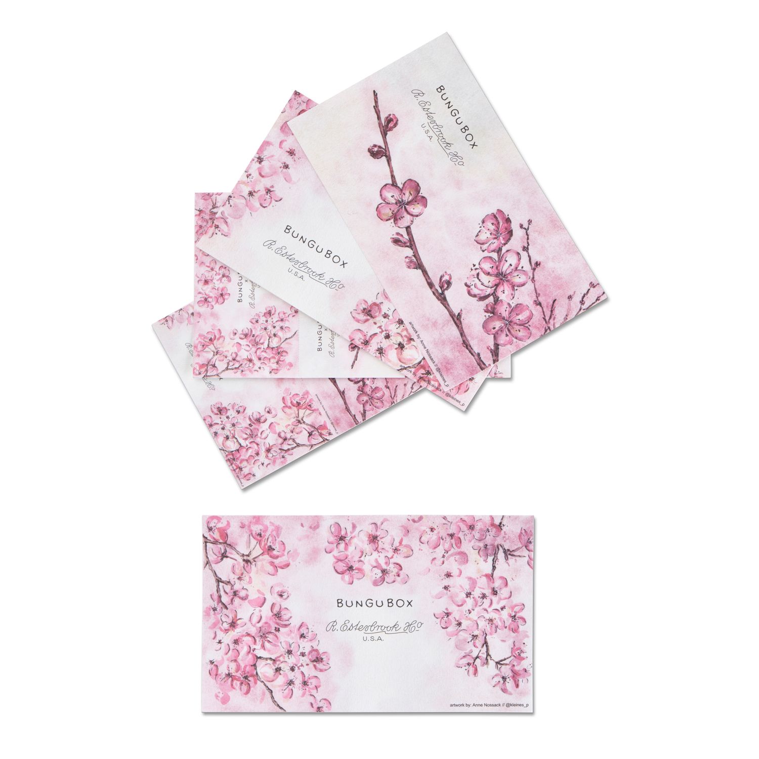 Esterbrook x BUNGUBOX Kachofugetsu Flower Blotter Paper
