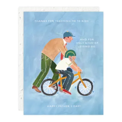 Dad's Help Father' Day Card