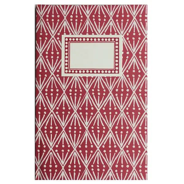 Hardback Notebook - Selvedge Madder