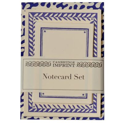 Notecards and Envelopes - Kelp French Ultramarine (set of 10)