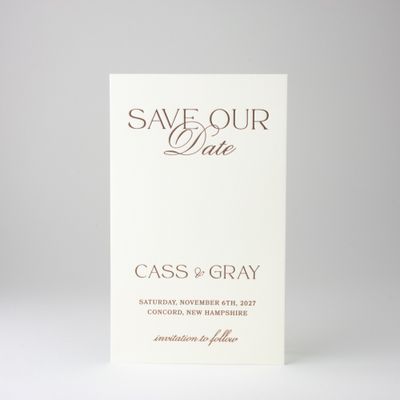 Cassandra Save the Date