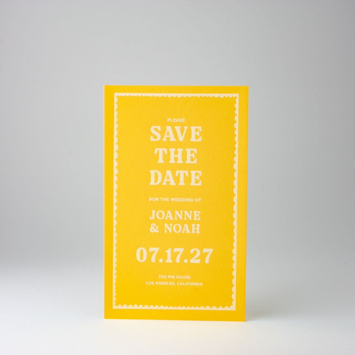 Joanne Save the Date