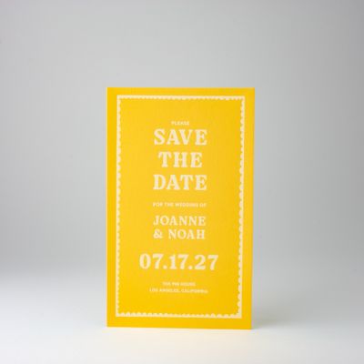 Joanne Save the Date