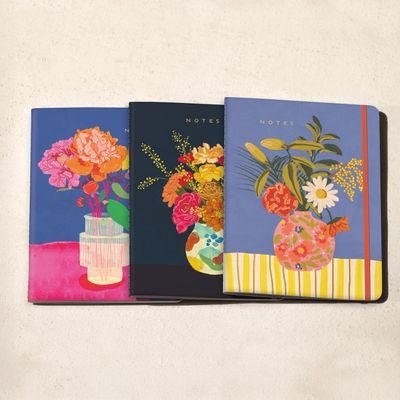 Lazy Daisy Sewn Trio Notebook Set