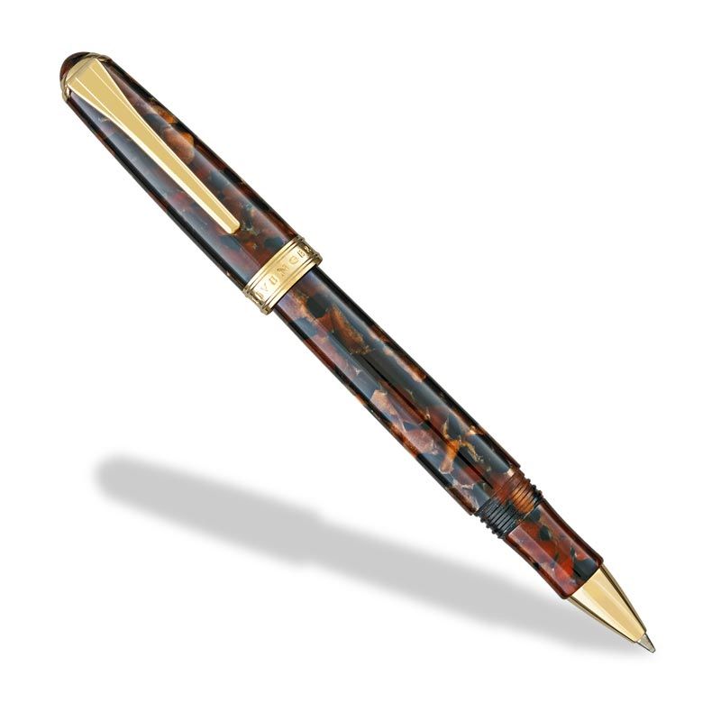Levenger True Writer Classic Golden Dark Tortoise Rollerball