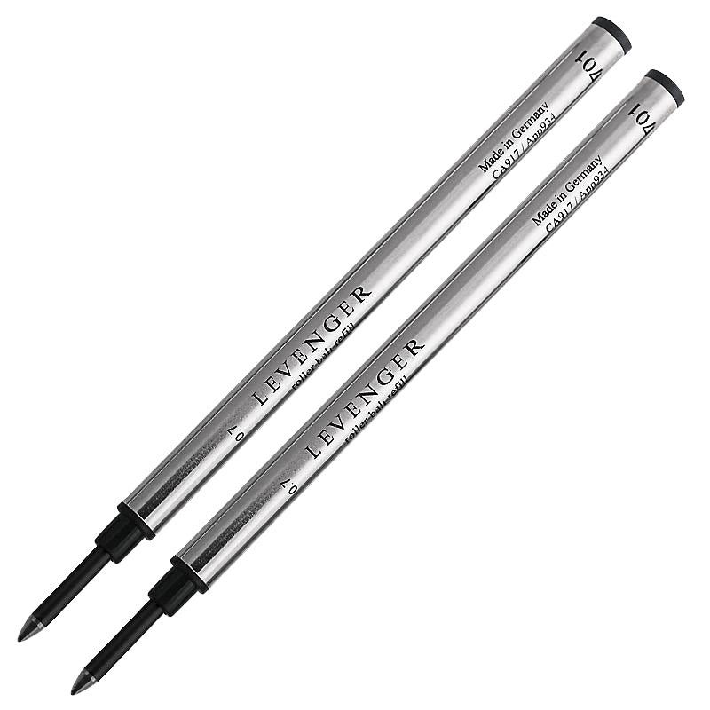 Levenger Safety Ceramic Rollerball Refills - Medium (set of 2)