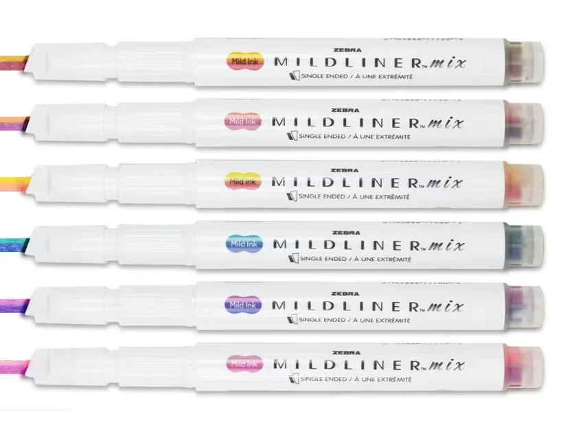 Zebra Mildliner Mix Highlighter
