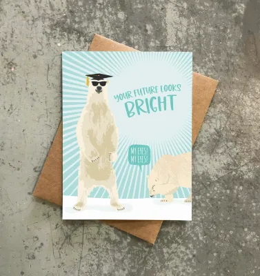 Bright Future Graduation Card