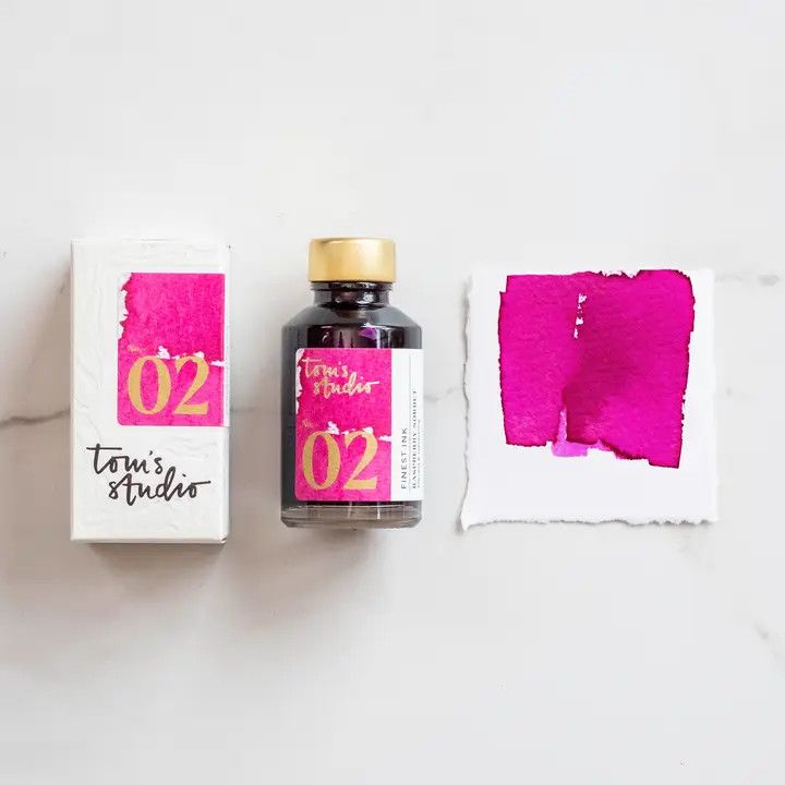 Tom's Studio Raspberry Sorbet #02 Bottled Ink (50ml)