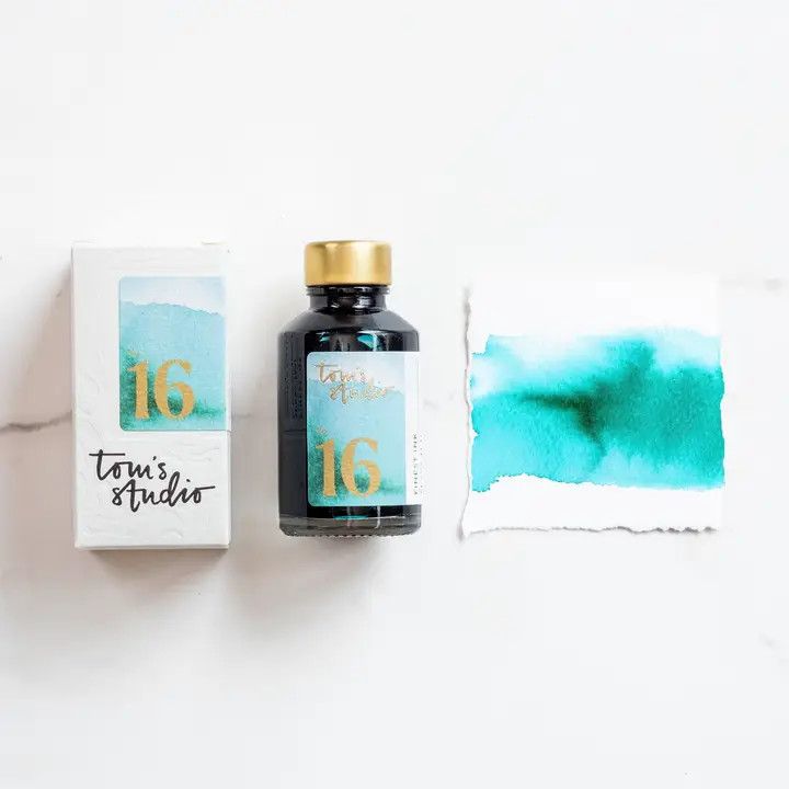 Tom's Studio Sunny Teal #16 Bottled Ink (50ml)