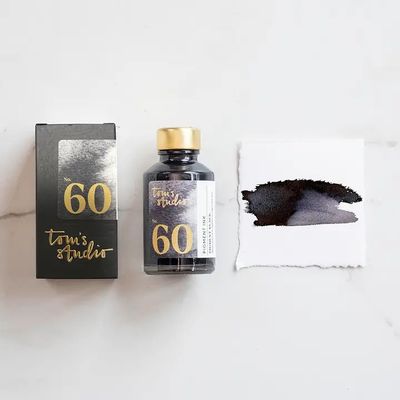 Tom's Studio Pigment Black #60 Bottled Ink (50ml)