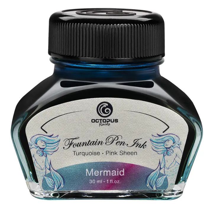 Octopus Sheen Mermaid Bottled Ink (30ml)