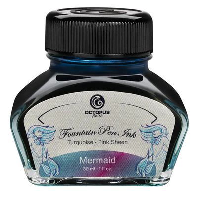 Octopus Sheen Mermaid Bottled Ink (30ml)