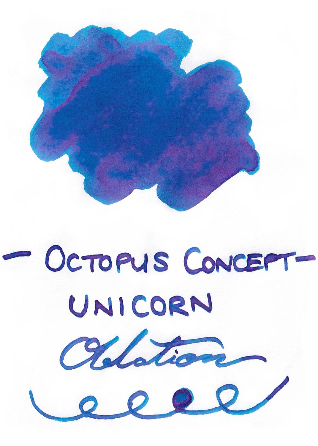 Octopus Sheen Unicorn Bottled Ink (30ml)