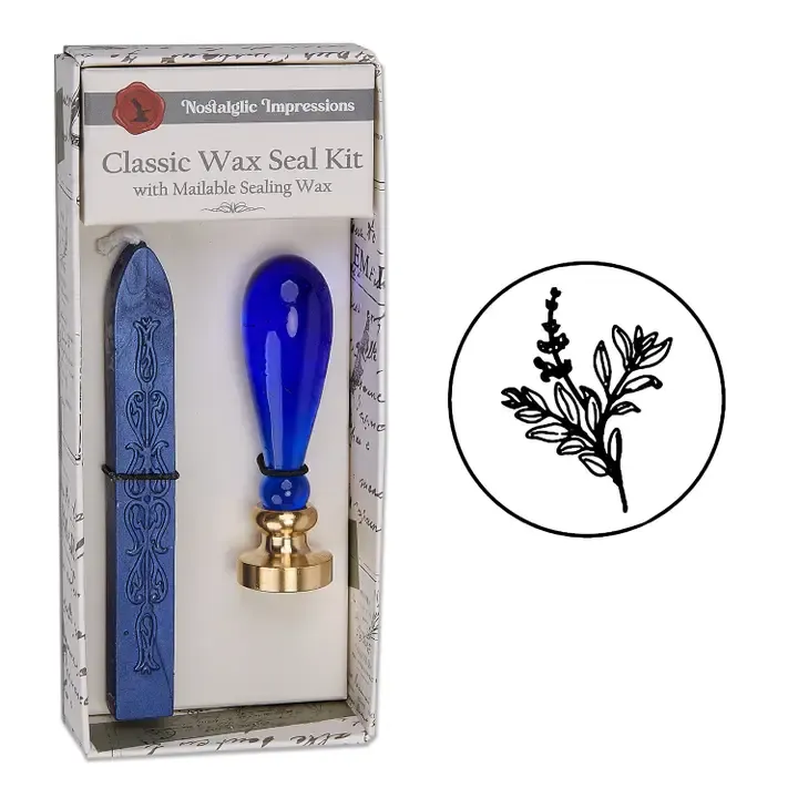 Murano Glass Wax Seal Kit - Botanical