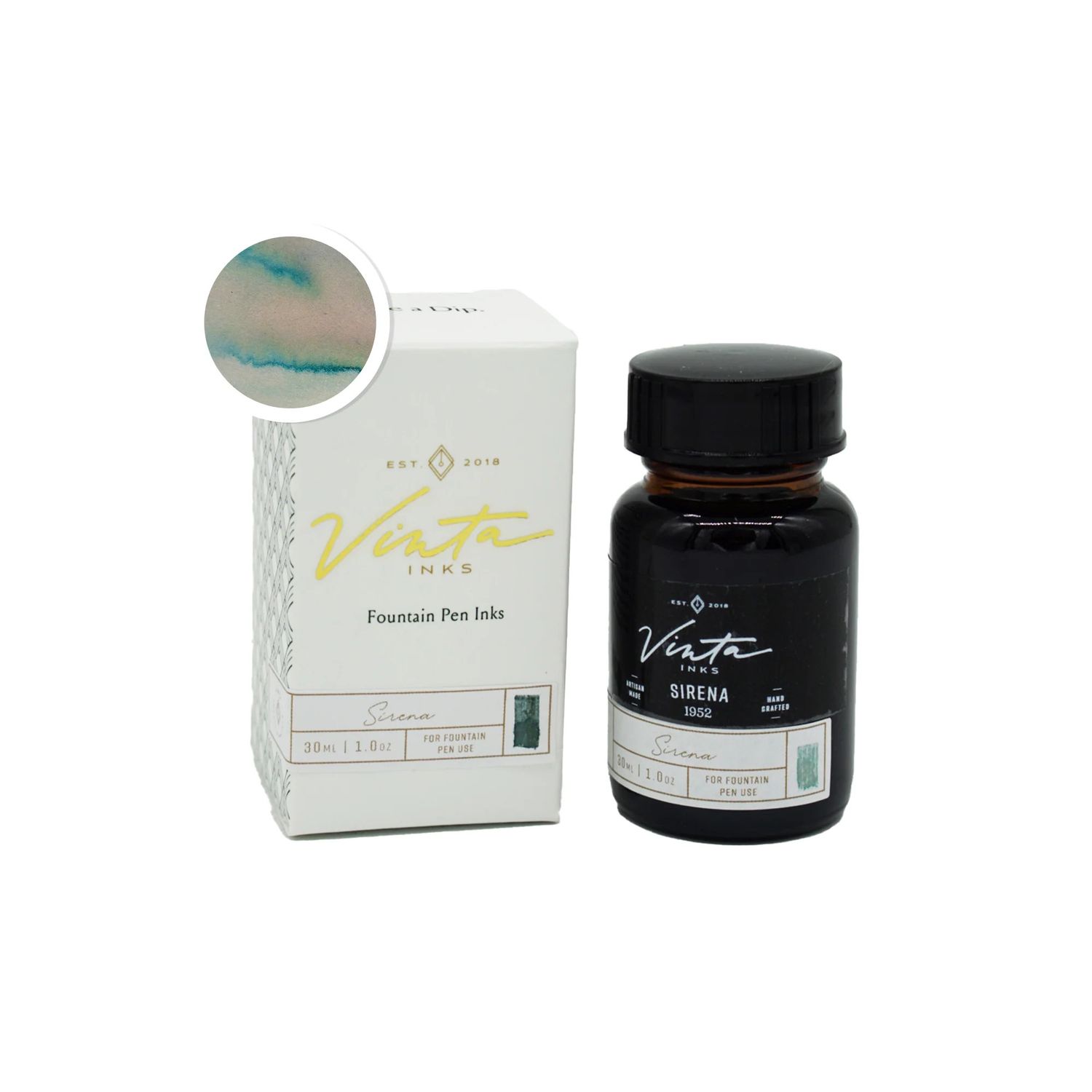 Vinta Inks Mermaid Green Bottled Ink (30ml)