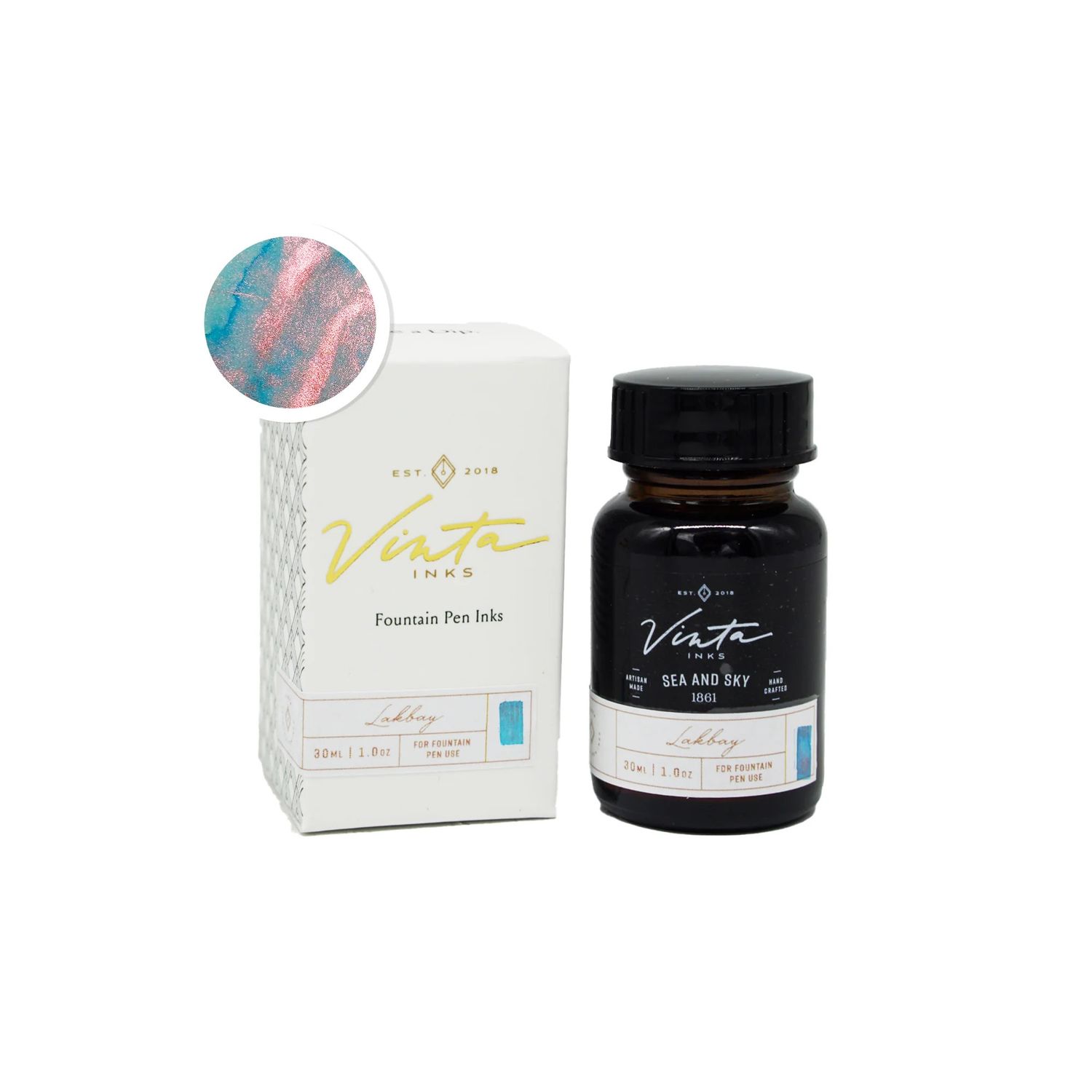 Vinta Inks - Fairytale Collection - Sea &amp; Sky Bottled Ink (30ml)