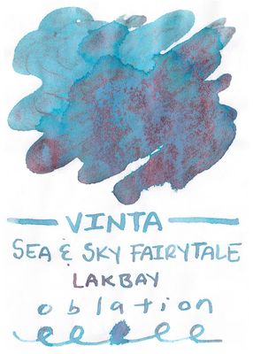 Vinta Inks - Fairytale Collection - Sea &amp; Sky Bottled Ink (30ml)