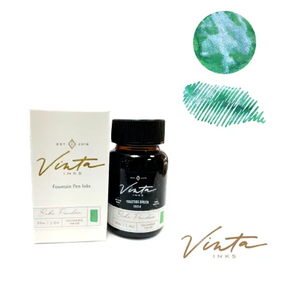 Vinta Inks - Yuletide Green [Buko Pandan 1854] Seasonal Bottled Ink (30ml)