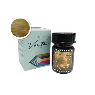 Vinta Inks - Archives from the Metro - Disco Gold Bottled Ink (15ml)