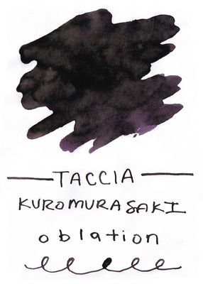 Taccia Kuniyoshi Kuro Murasaki Bottled Ink (40ml)